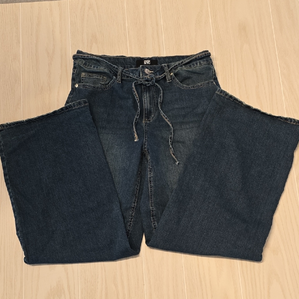 Madden NYC Jeans Wide Leg Size 10 C008